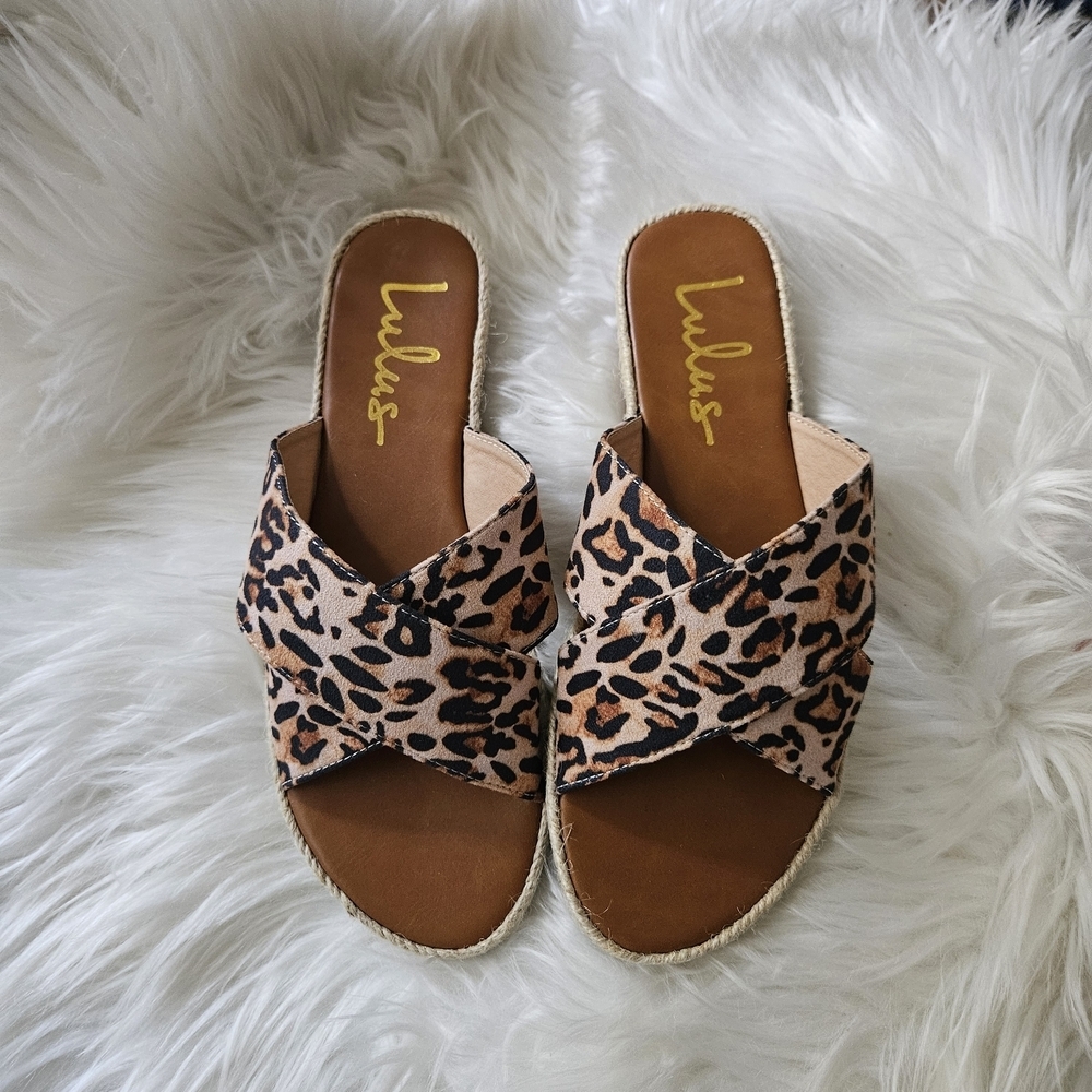 Lulu's Animal Print Women's Sandals